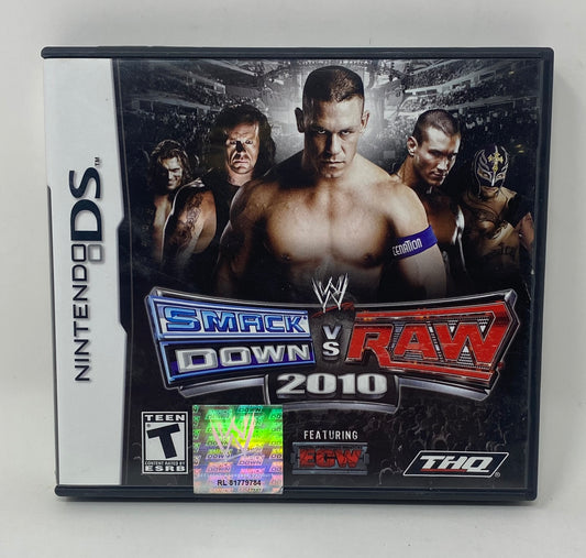 Nintendo DS - WWE Smackdown Vs Raw 2010 - Complete