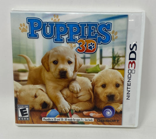 Nintendo 3DS - Puppies 3D - Complete