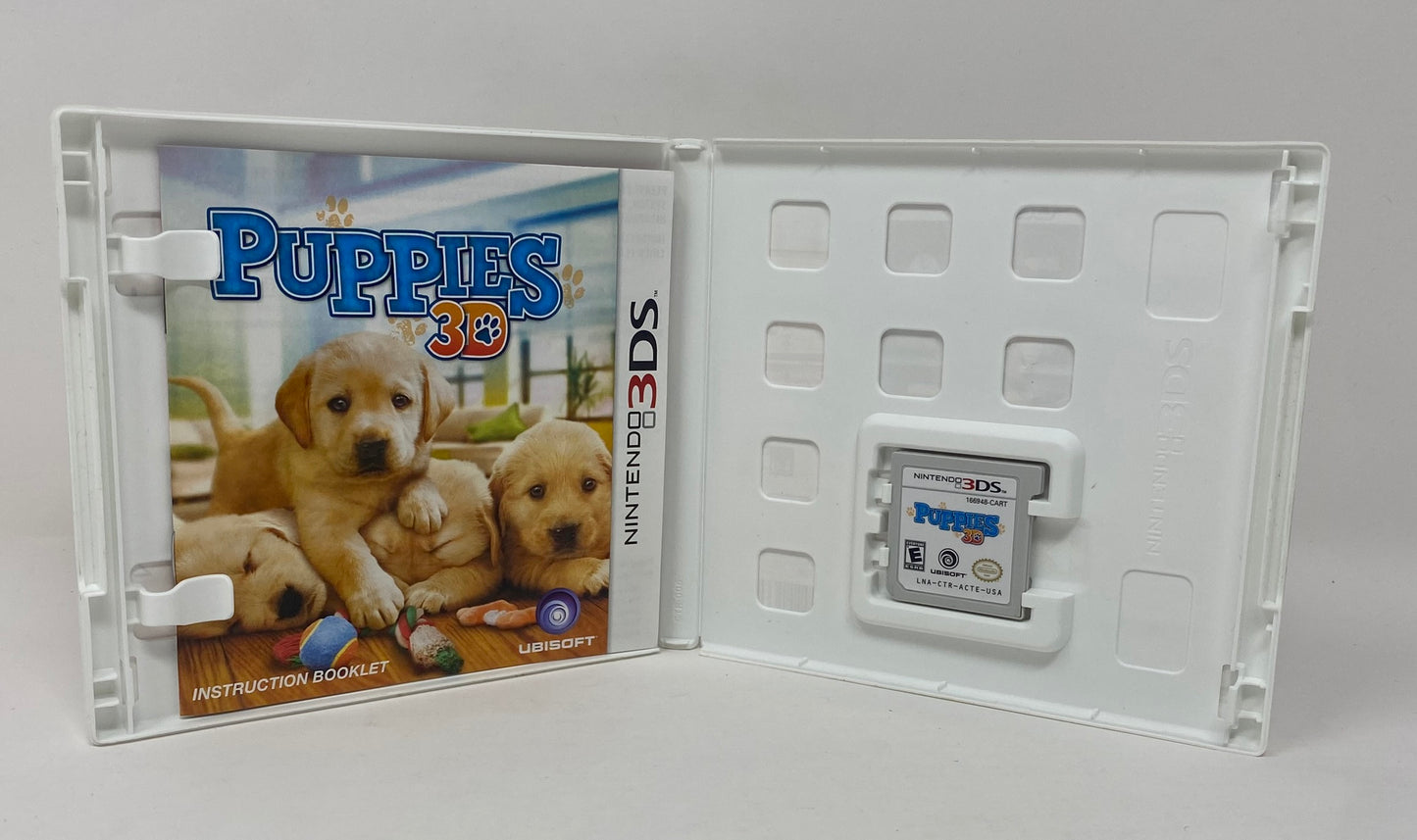 Nintendo 3DS - Puppies 3D - Complete