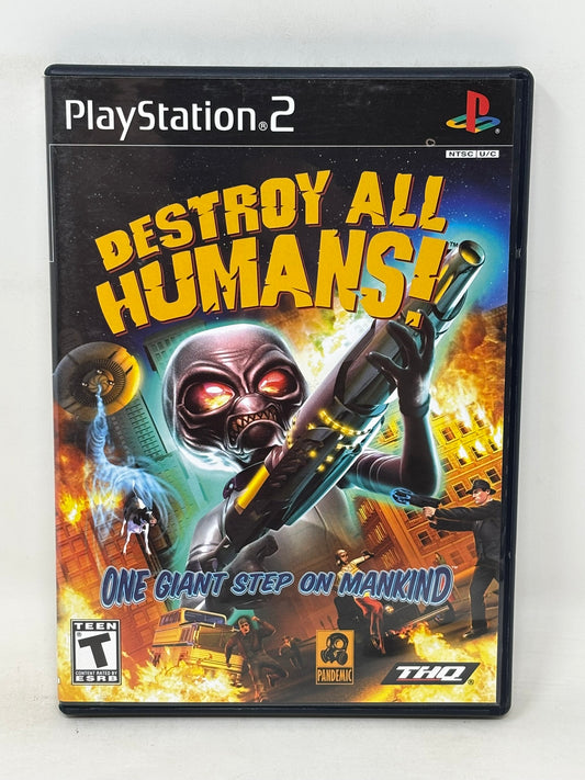 Sony PlayStation 2 - Destroy All Humans - Complete