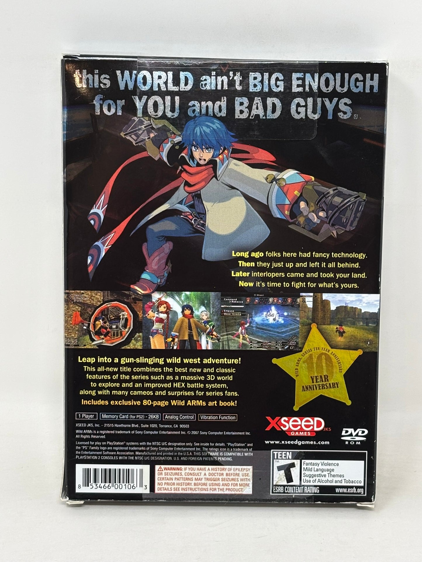 Sony PlayStation 2 - Wild Arms 5 10th Anniversary Edition - Complete