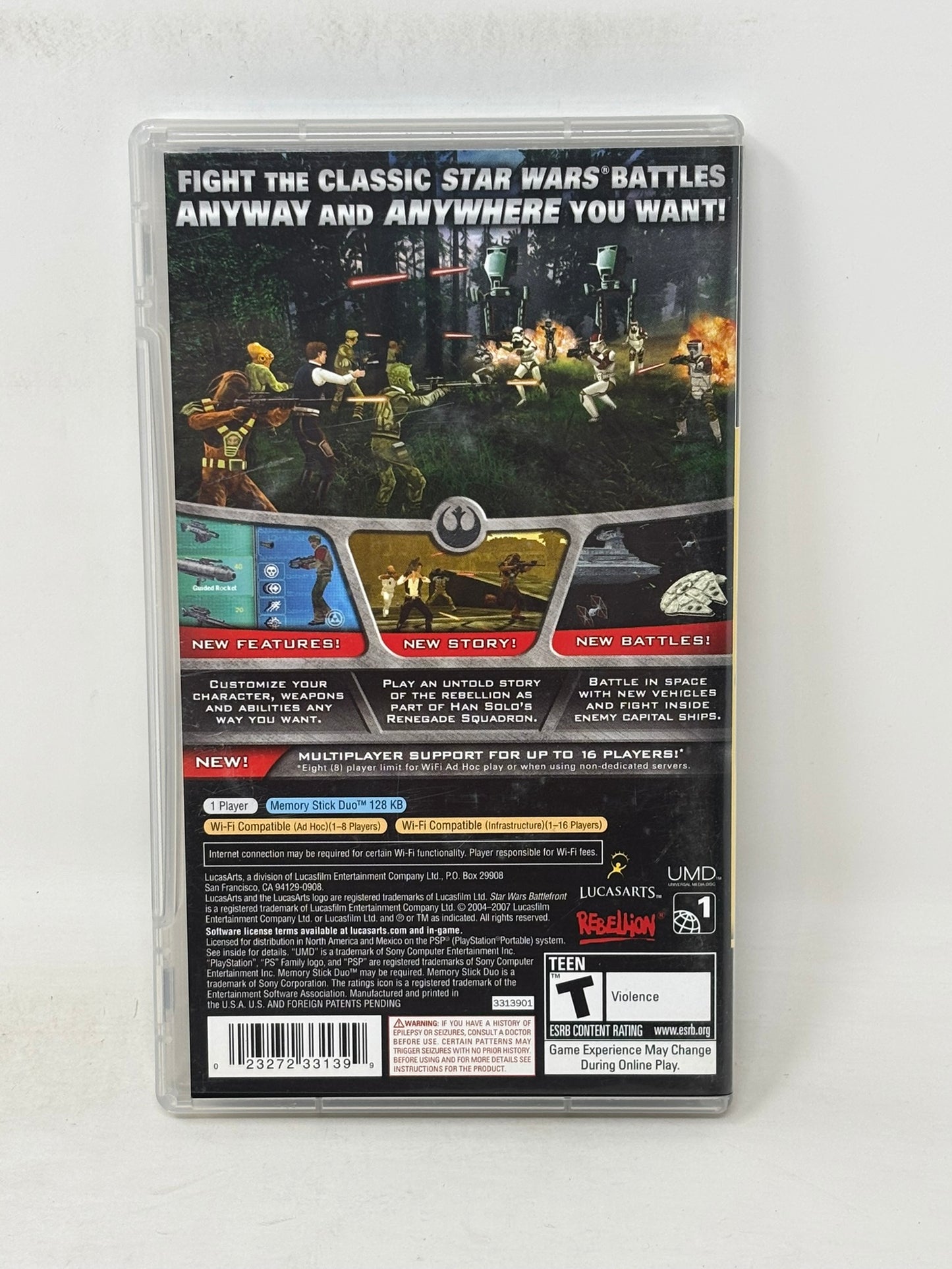 Sony PSP - Star Wars Battlefront Renegade Squadron