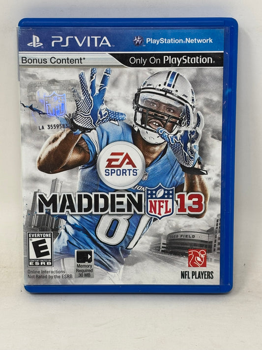 PlayStation Vita - Madden 13