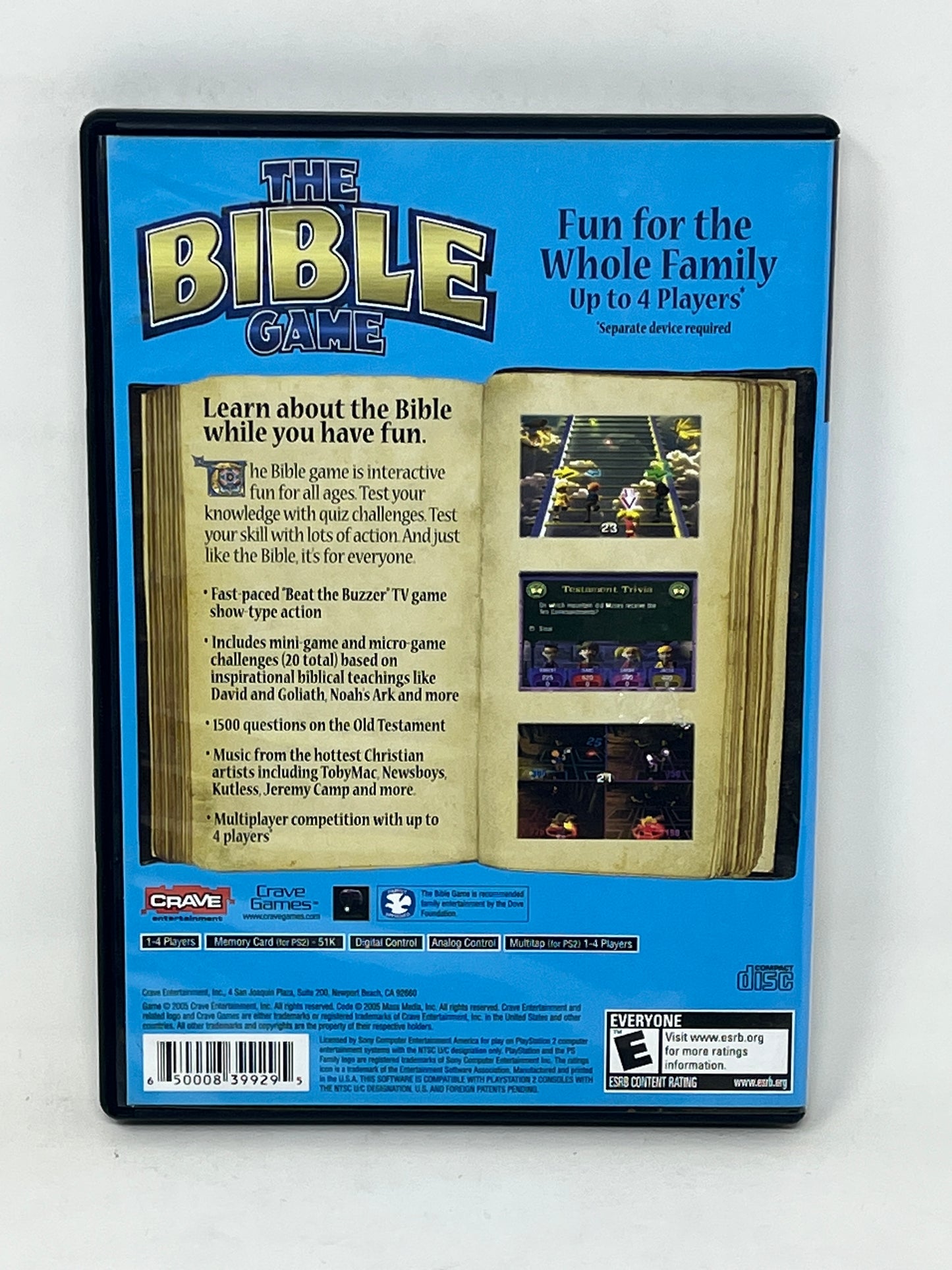 Sony PlayStation 2 - The Bible Game - Complete