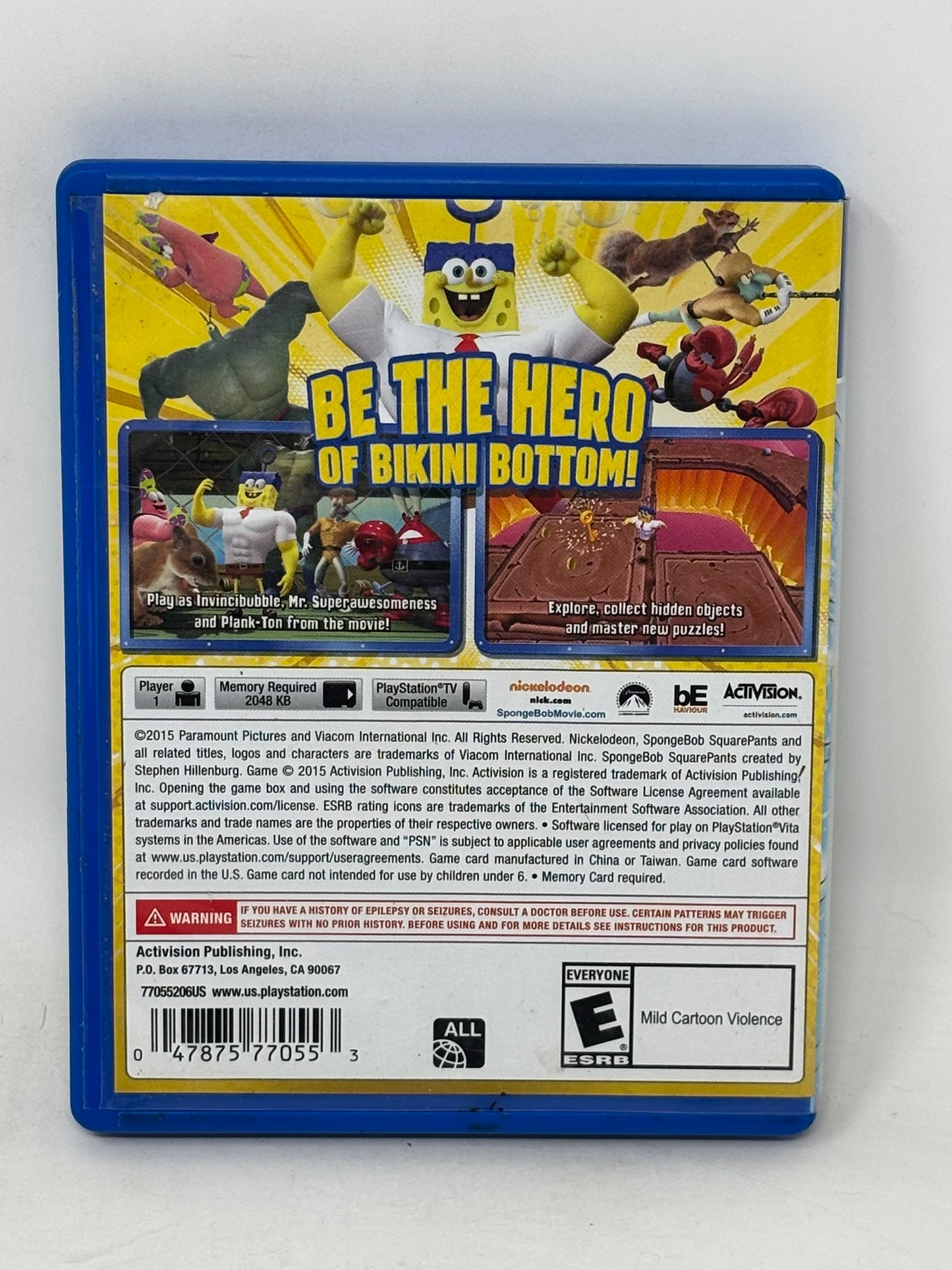 PlayStation Vita - SpongeBob Hero Pants