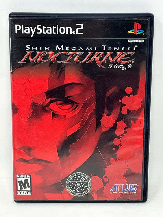 Sony PlayStation 2 PS2 - Shin Megami Tensei Nocturne - Complete