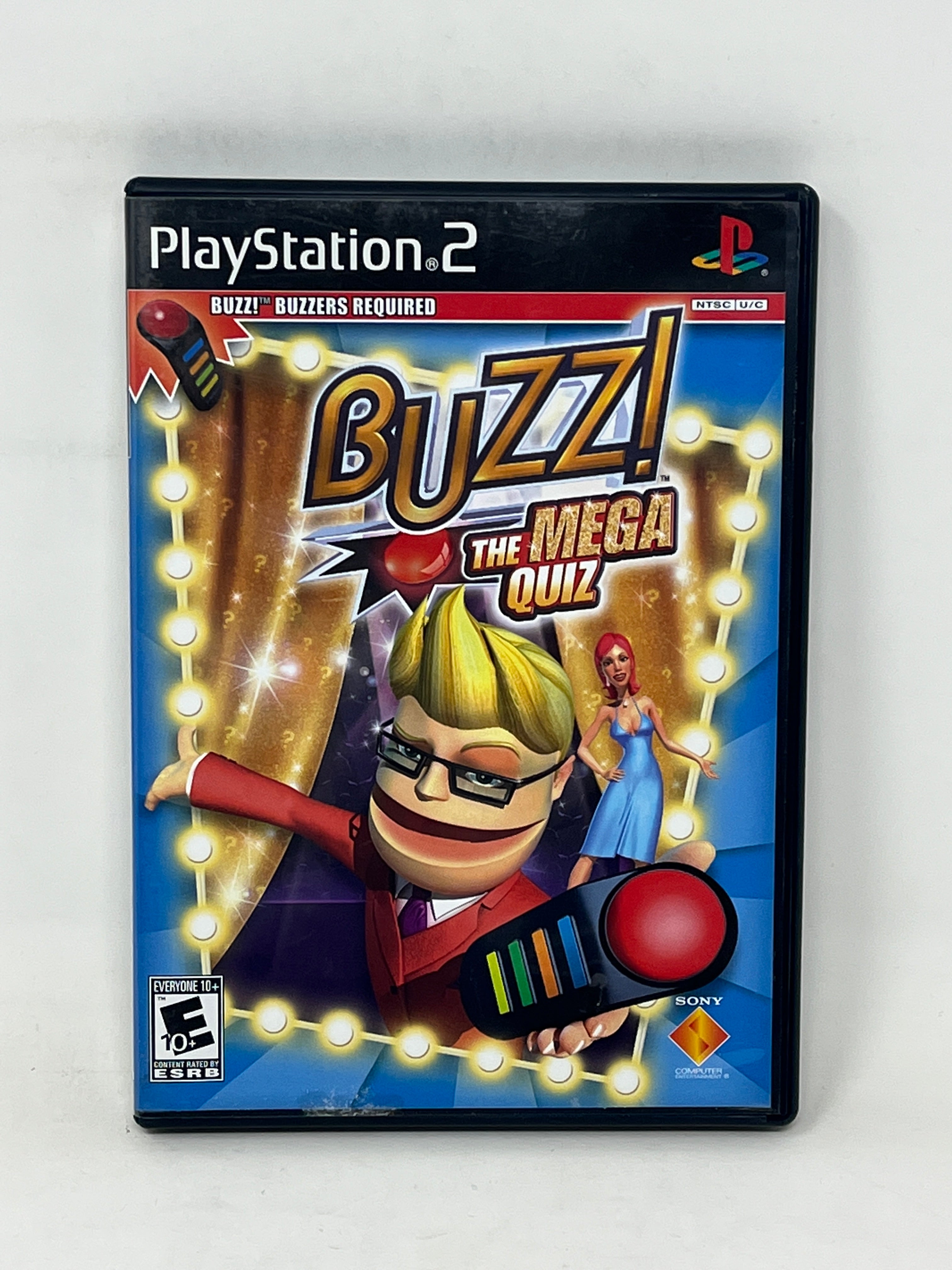 Sony PlayStation 2 - Buzz The Mega Quiz - Complete – The Generation X ...