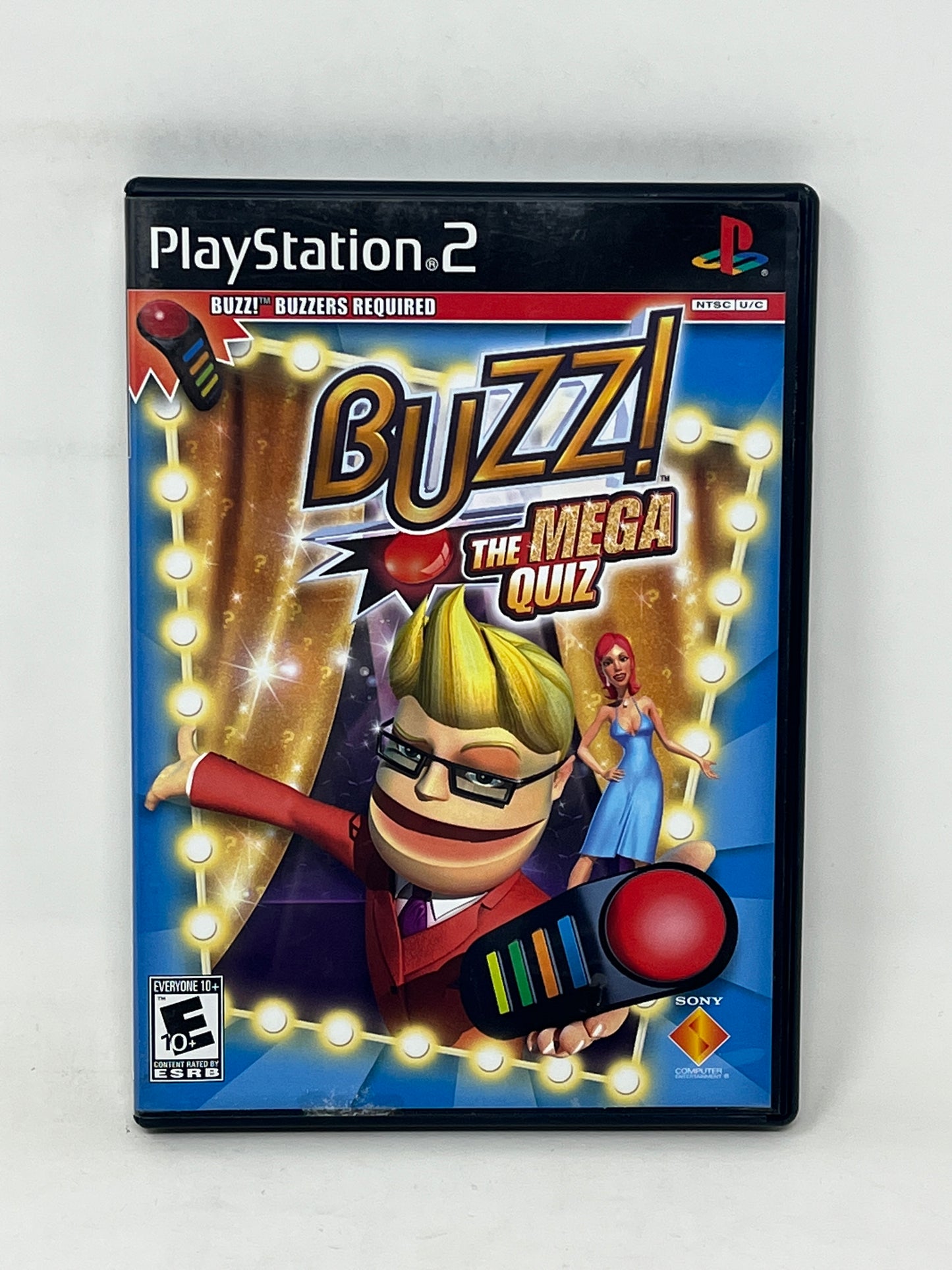 Sony PlayStation 2 - Buzz The Mega Quiz - Complete