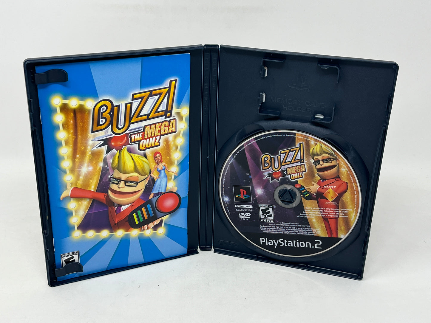 Sony PlayStation 2 - Buzz The Mega Quiz - Complete