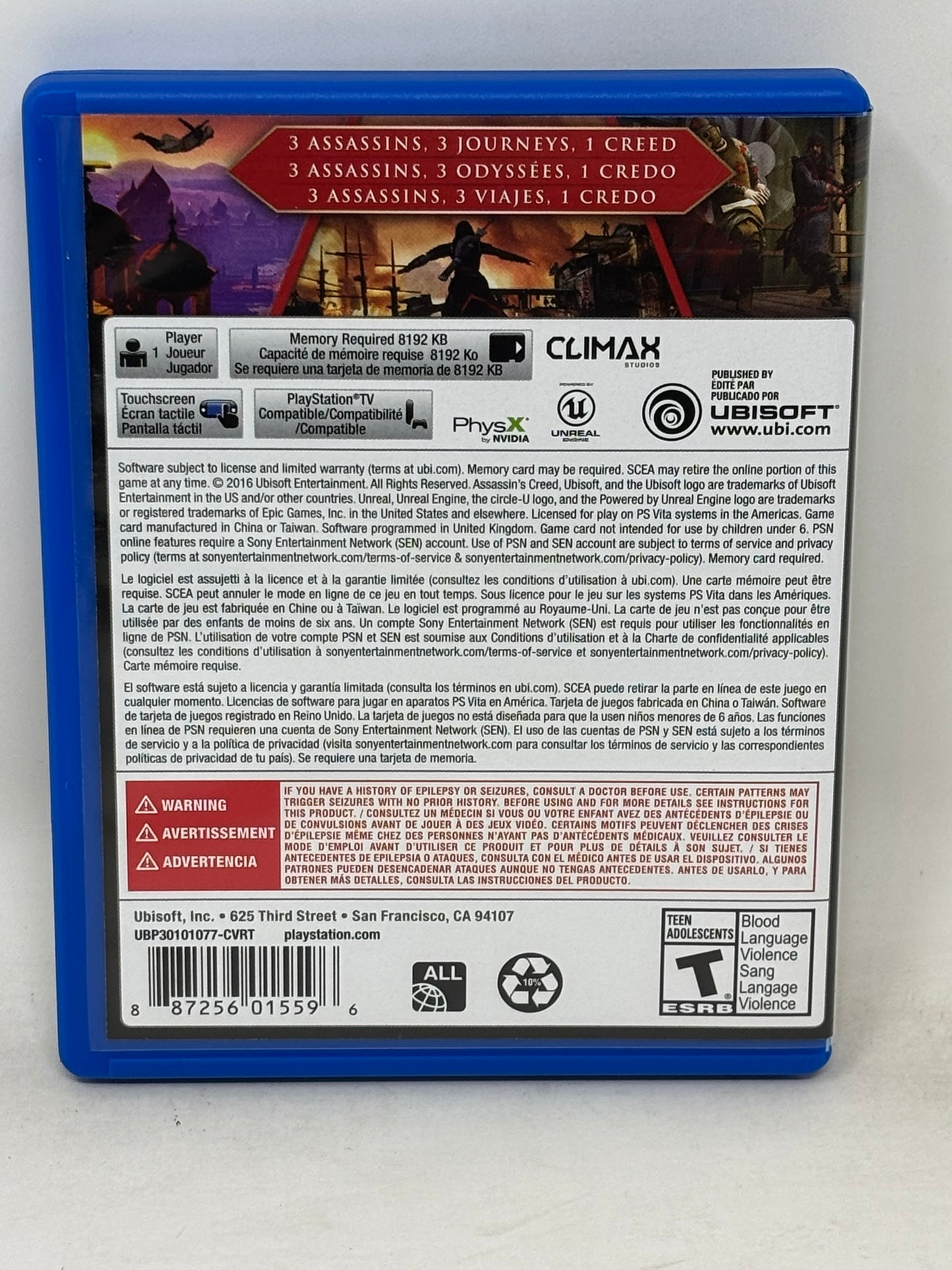 PlayStation Vita - Assassin's Creed Chronicles