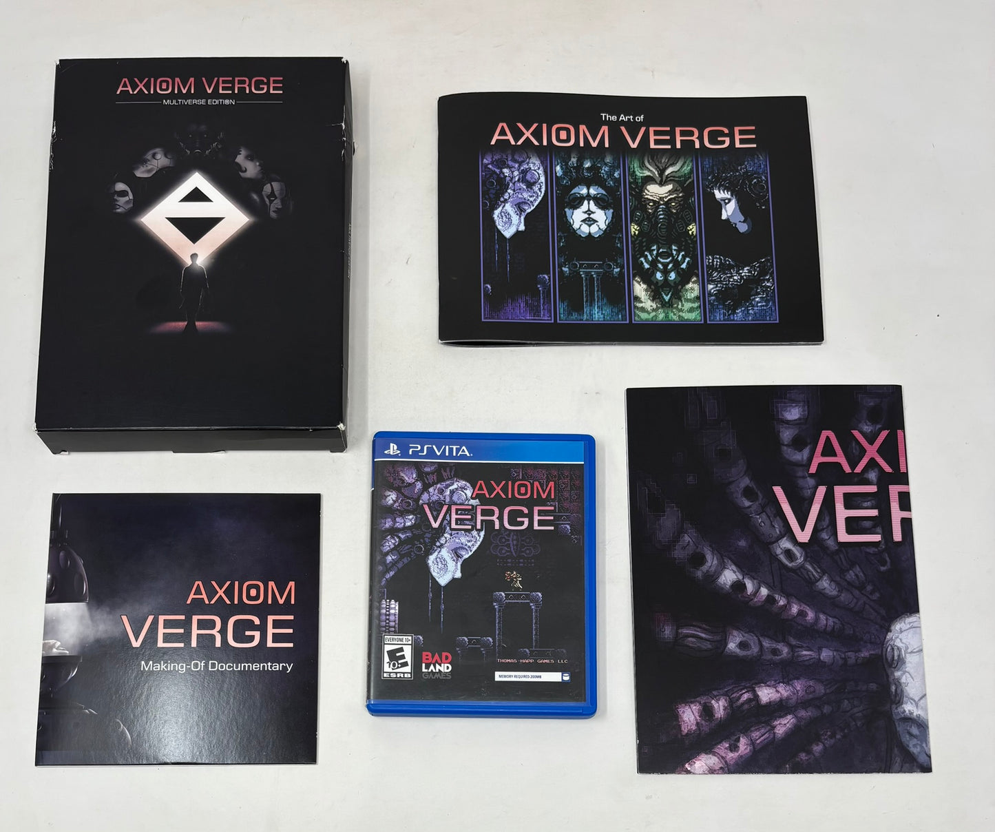 PlayStation Vita - Axiom Verge Multiverse Edition Box Set - Complete