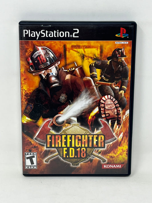 Sony PlayStation 2 - Firefighter FD 18 - Complete