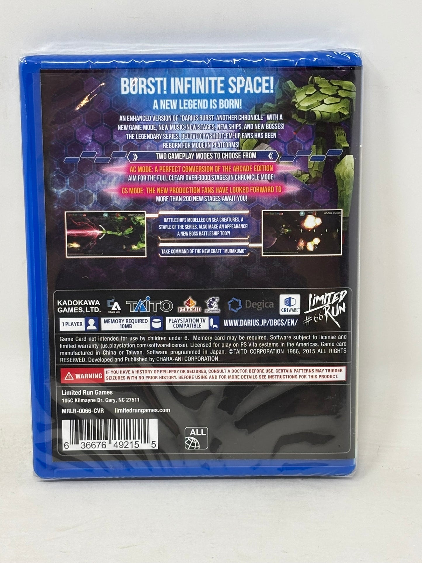 PlayStation Vita - Dariusburst CS Chronicle Saviours