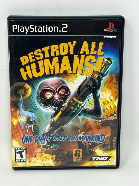 Sony PlayStation 2 PS2 - Destroy All Humans - Complete