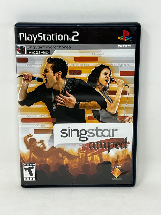 Sony PlayStation 2 - Singstar Amped - Complete