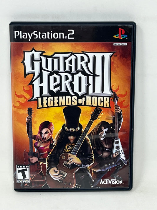 Sony PlayStation 2 - Guitar Hero III Legends of Rock - Complete