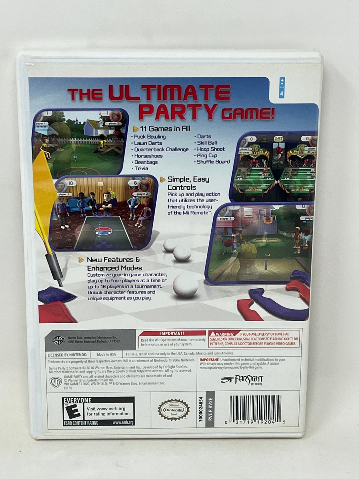 Nintendo Wii - Game Party 2 - Complete