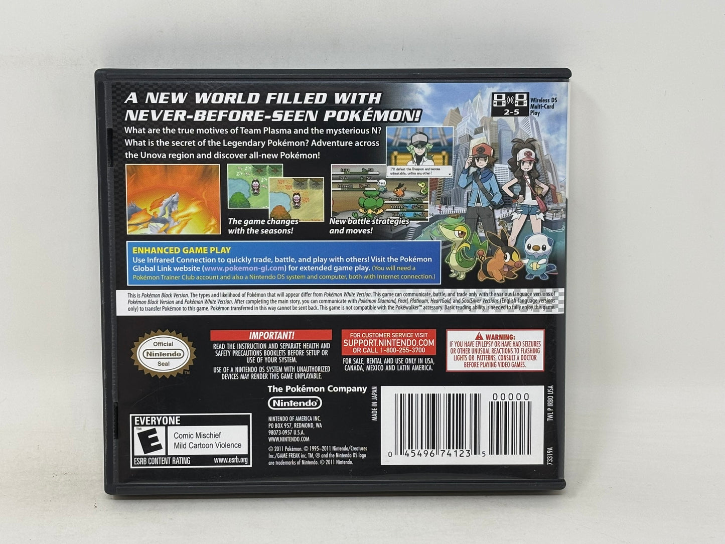 Nintendo DS - Pokemon Black Version - Complete