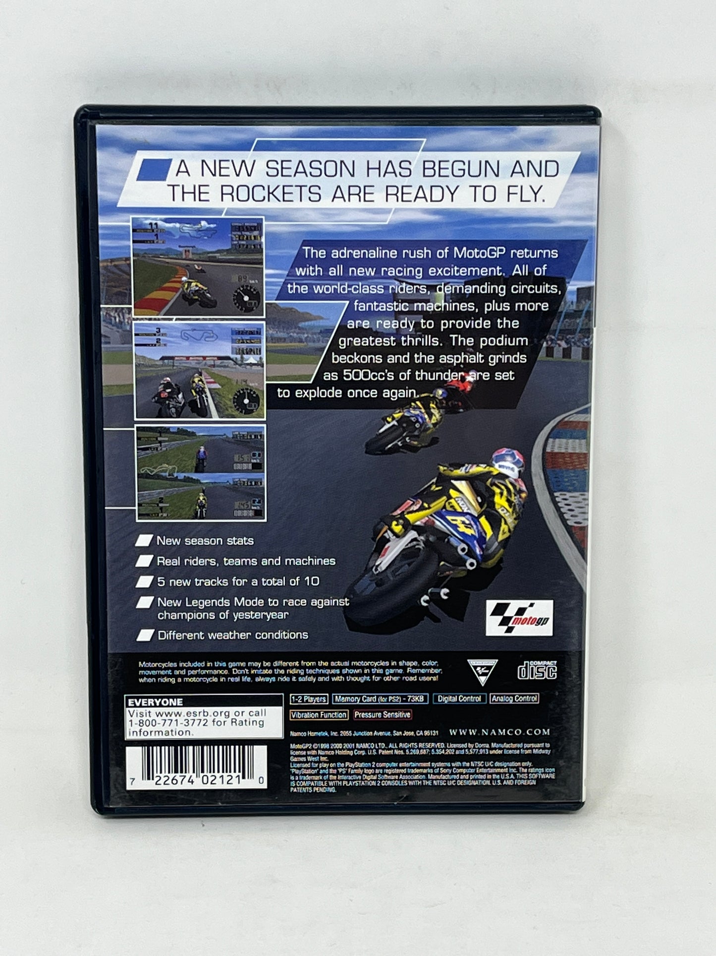 Sony PlayStation 2 - MotoGP 2 - Complete