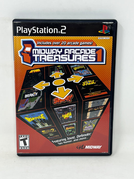 Sony PlayStation 2 - Midway Arcade Treasures 1 - Complete