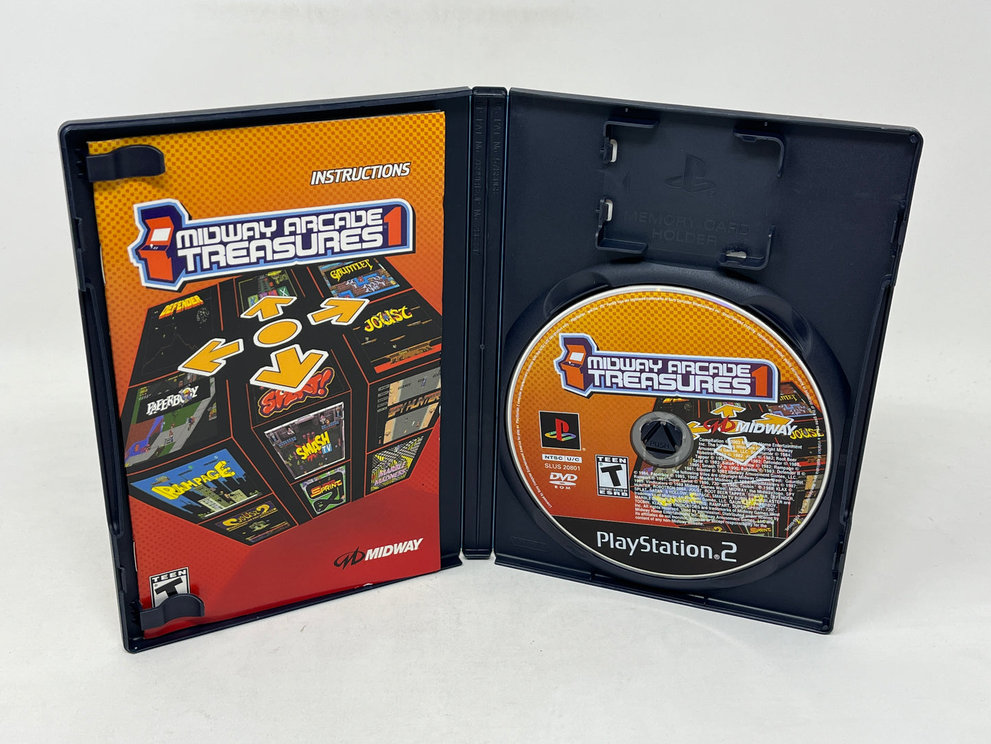 Sony PlayStation 2 - Midway Arcade Treasures 1 - Complete