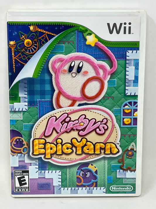 Nintendo Wii - Kirby's Epic Yarn - Complete