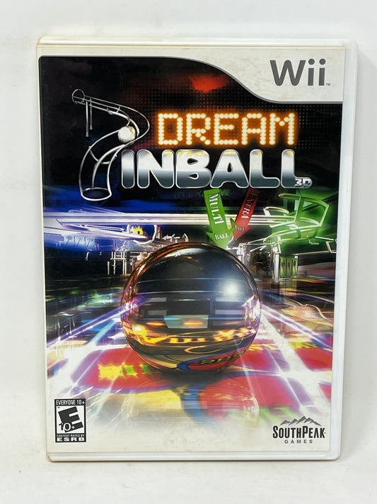 Nintendo Wii - Dream Pinball 3D - Complete