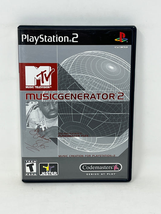 Sony PlayStation 2 - MTV Music Generator 2 - Complete