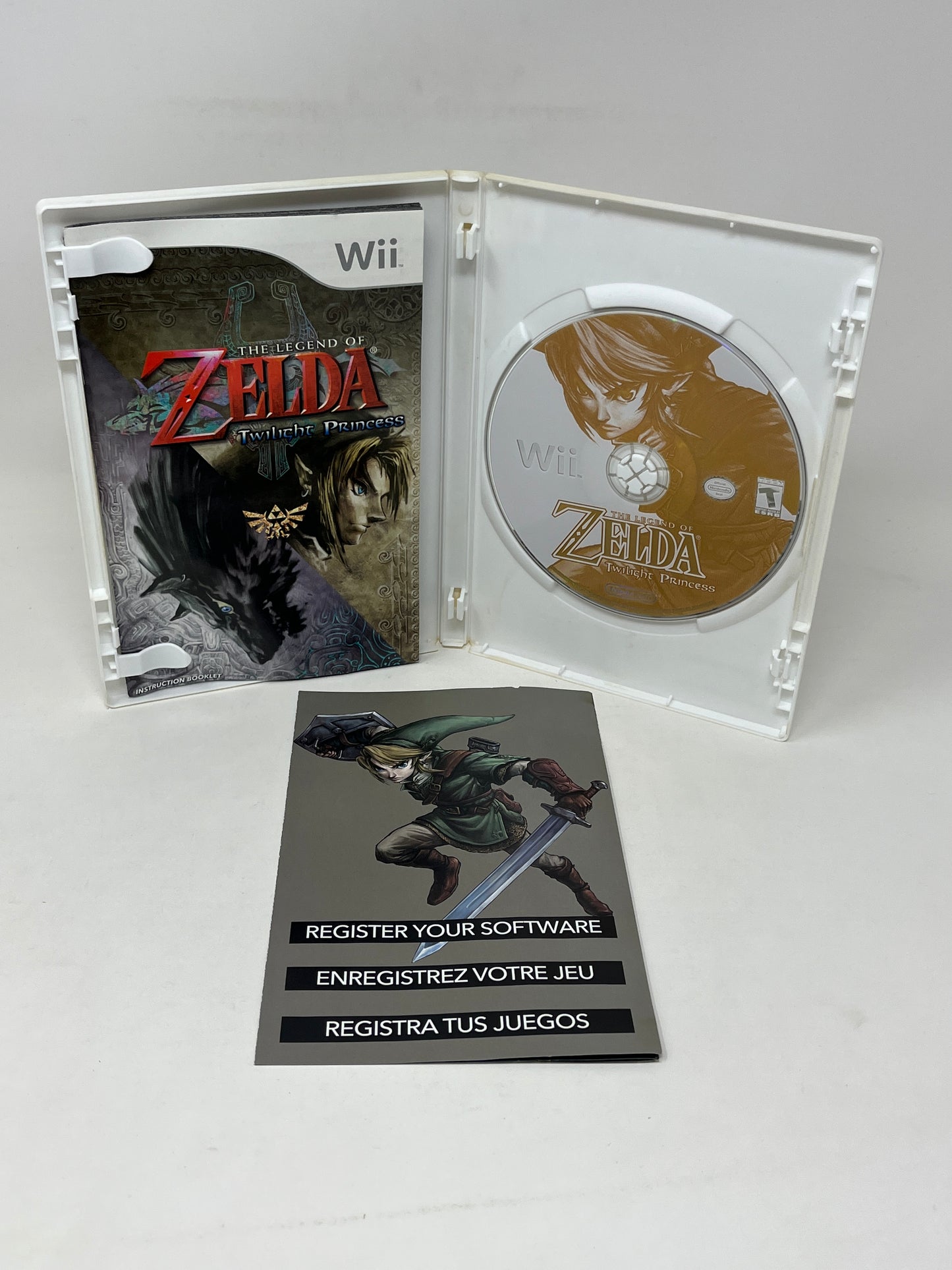 Nintendo Wii - Legend of Zelda Twilight Princes - Complete