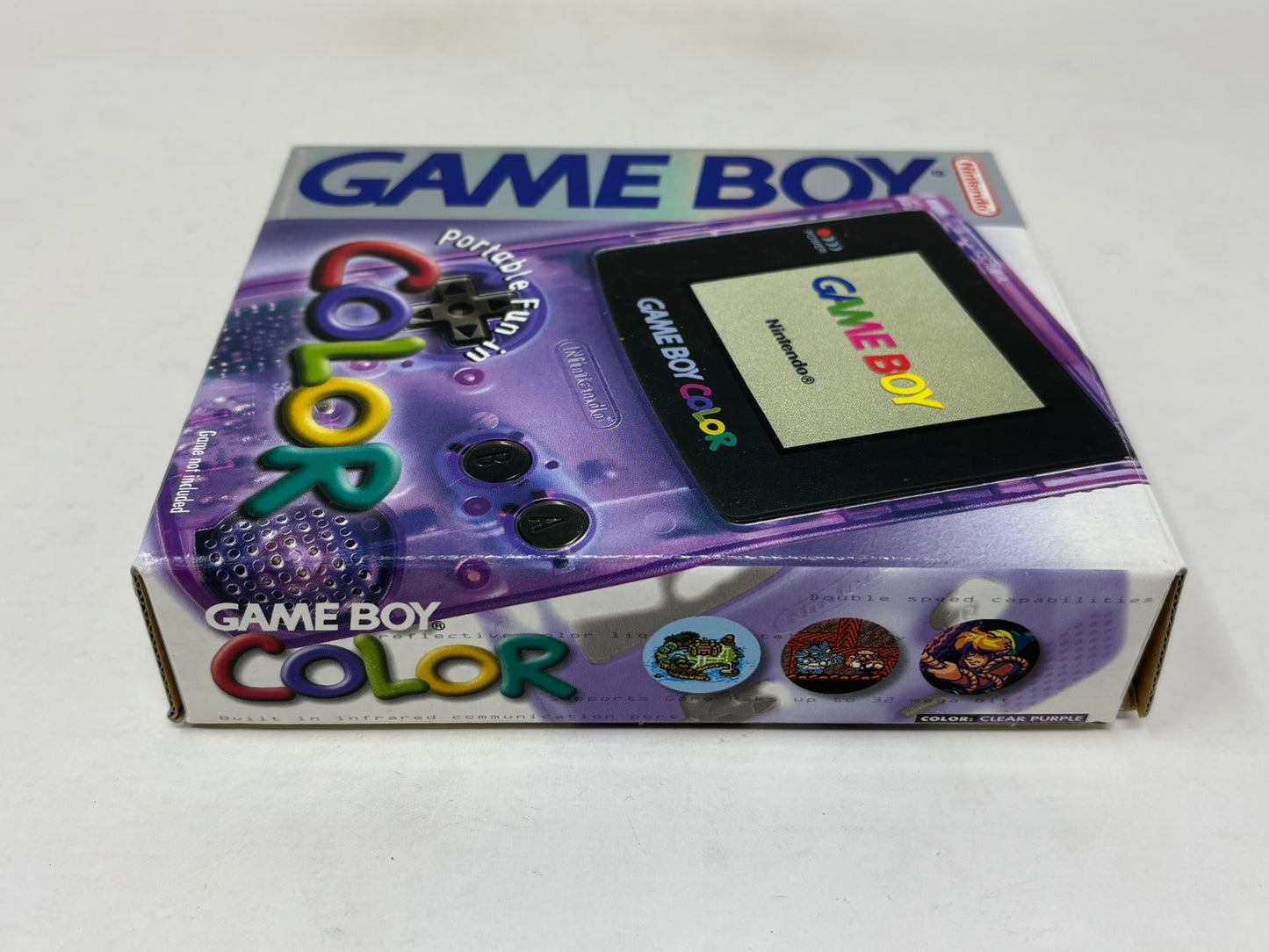 Nintendo Game Boy Color Atomic Purple - Complete