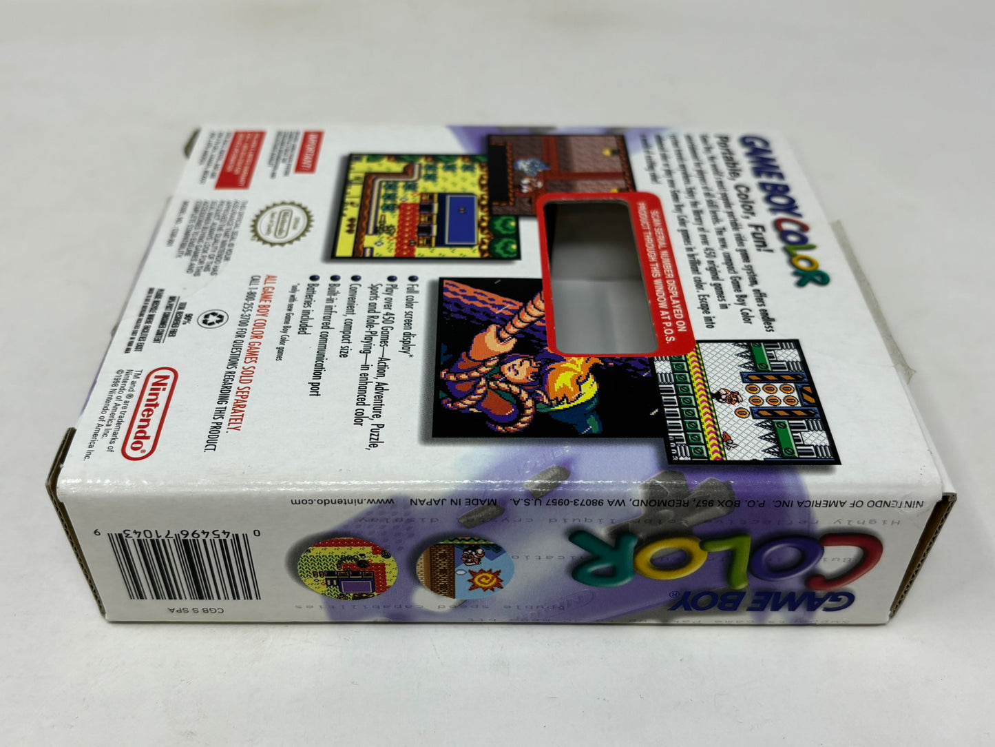 Nintendo Game Boy Color Atomic Purple - Complete