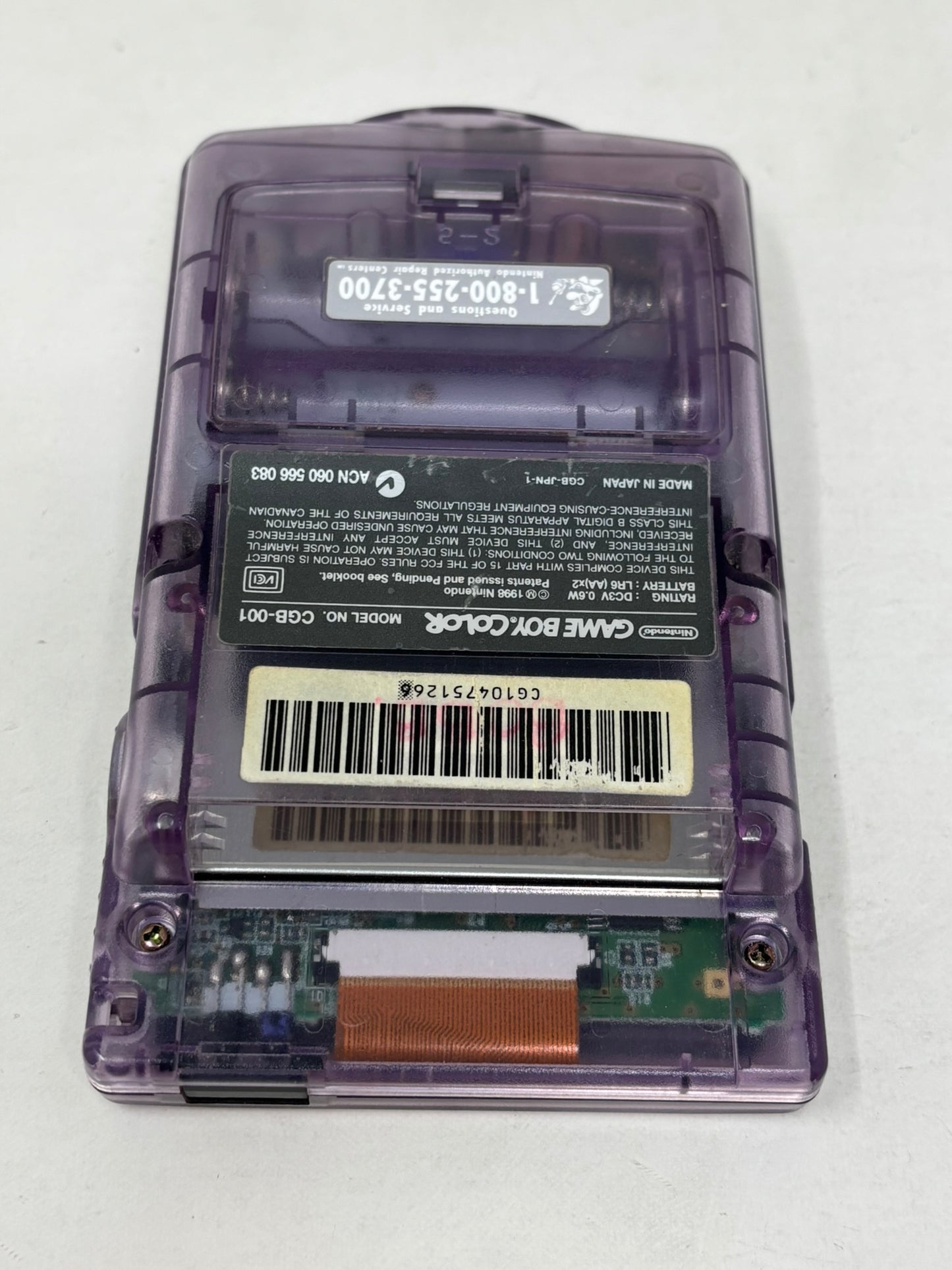 Nintendo Game Boy Color Atomic Purple - Complete