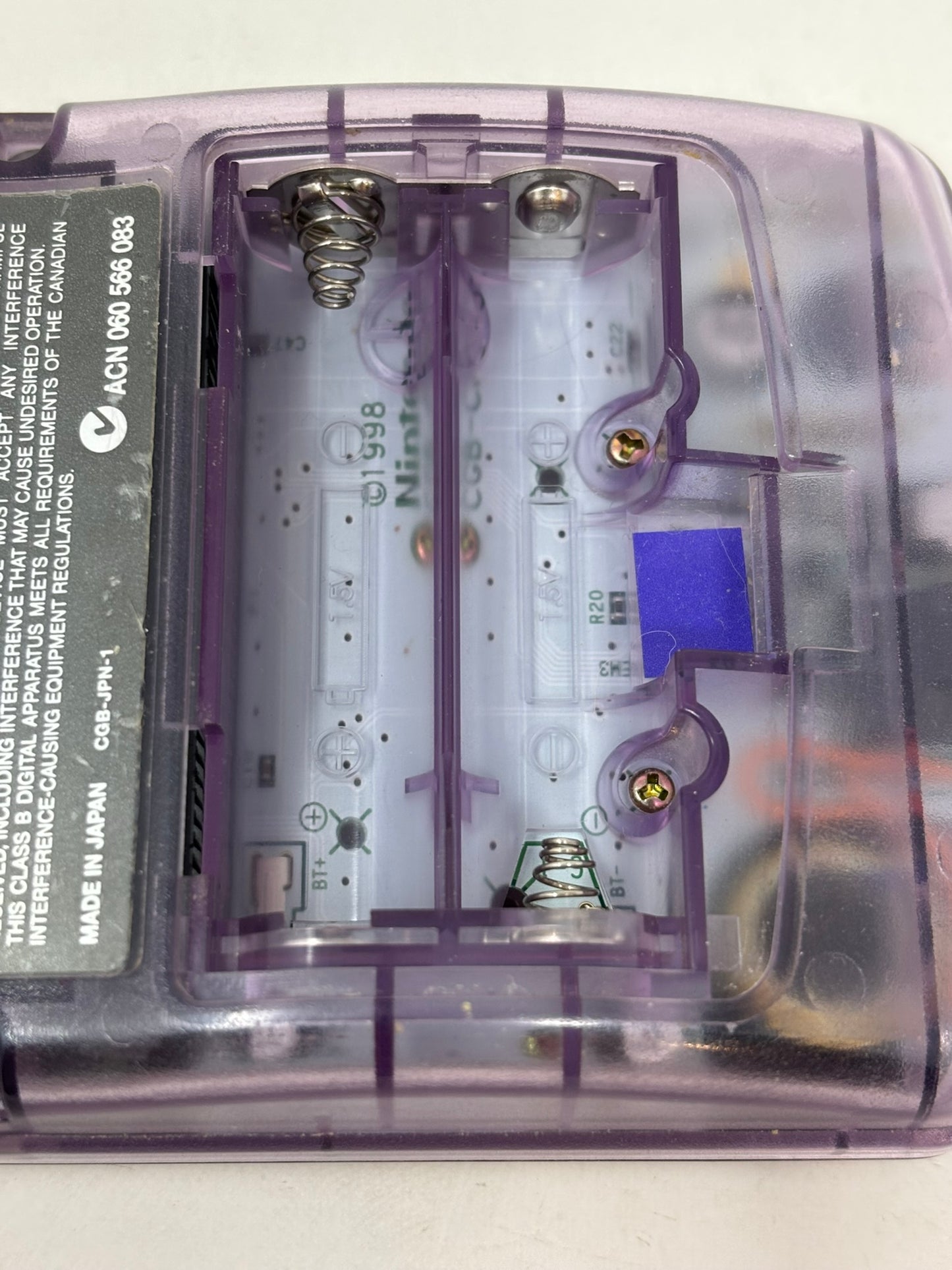 Nintendo Game Boy Color Atomic Purple - Complete