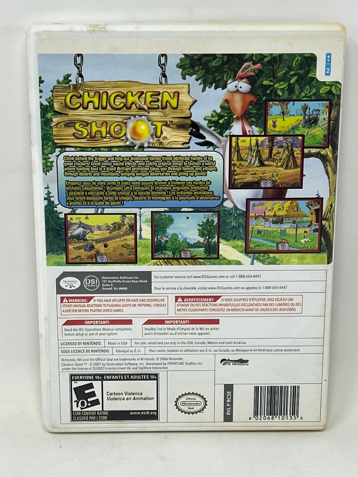 Nintendo Wii - Chicken Shoot - Complete