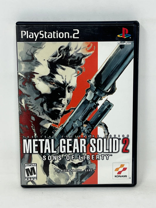 Sony PlayStation 2 - Metal Gear Solid 2: Sons of Liberty - Complete