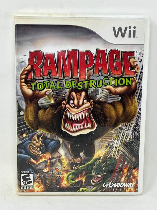 Nintendo Wii - Rampage Total Destruction - Complete