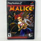 Sony PlayStation 2 - Malice - Complete