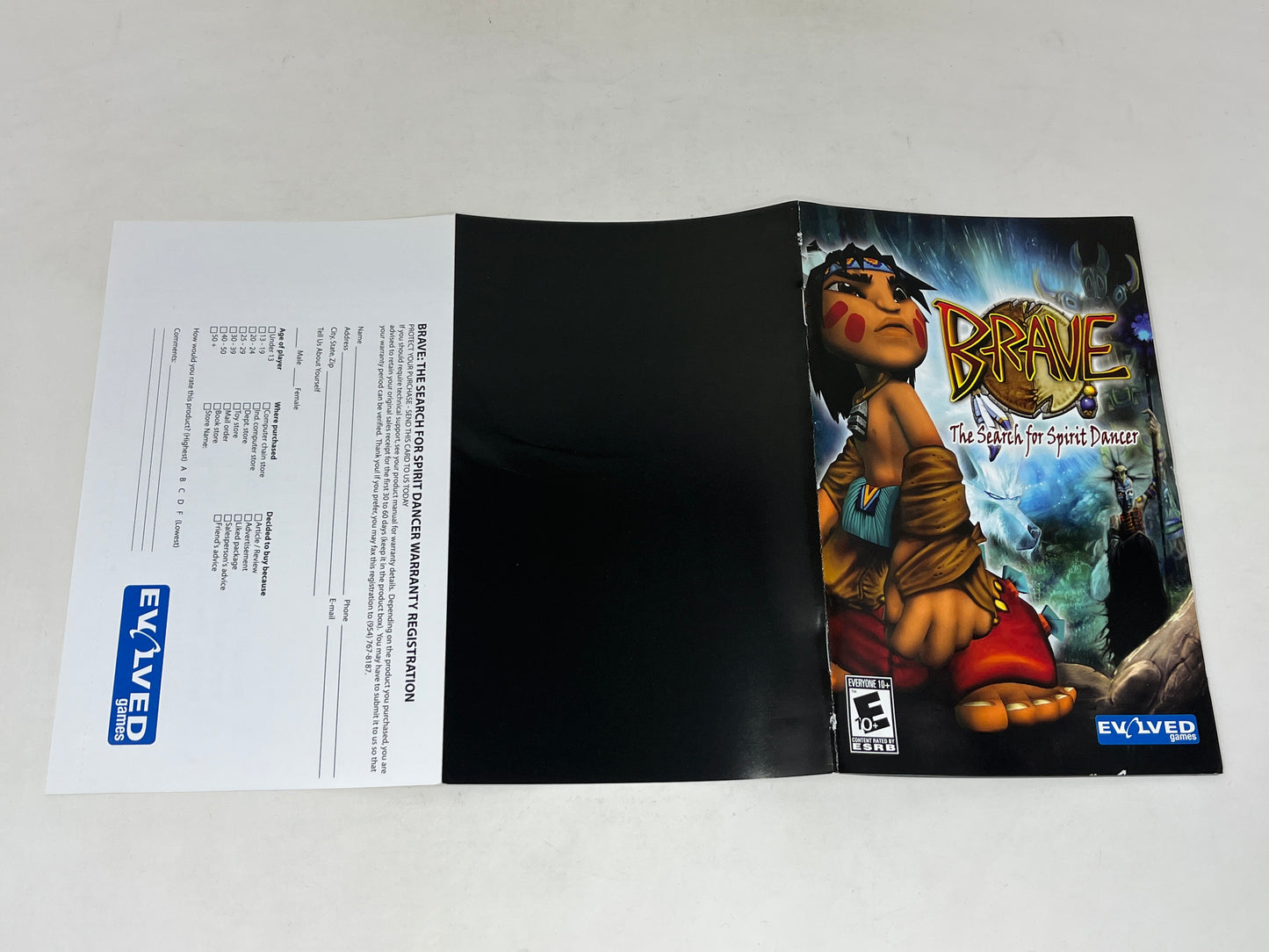 Sony PlayStation 2 - Brave Search for Spirit Dancer - Complete