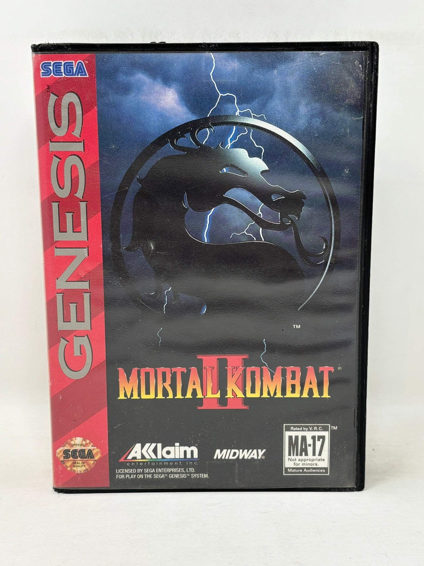 Sega Genesis - Mortal Kombat II 2 - Complete