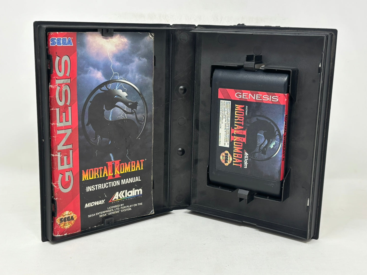Sega Genesis - Mortal Kombat II 2 - Complete