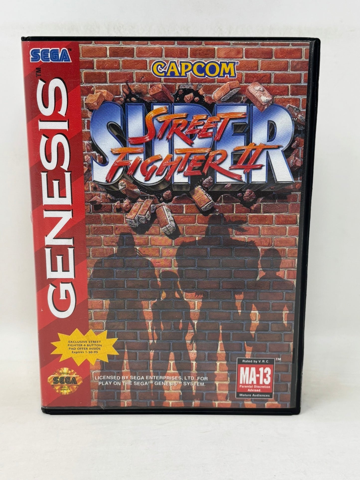 Sega Genesis - Super Street Fighter II 2 - Complete