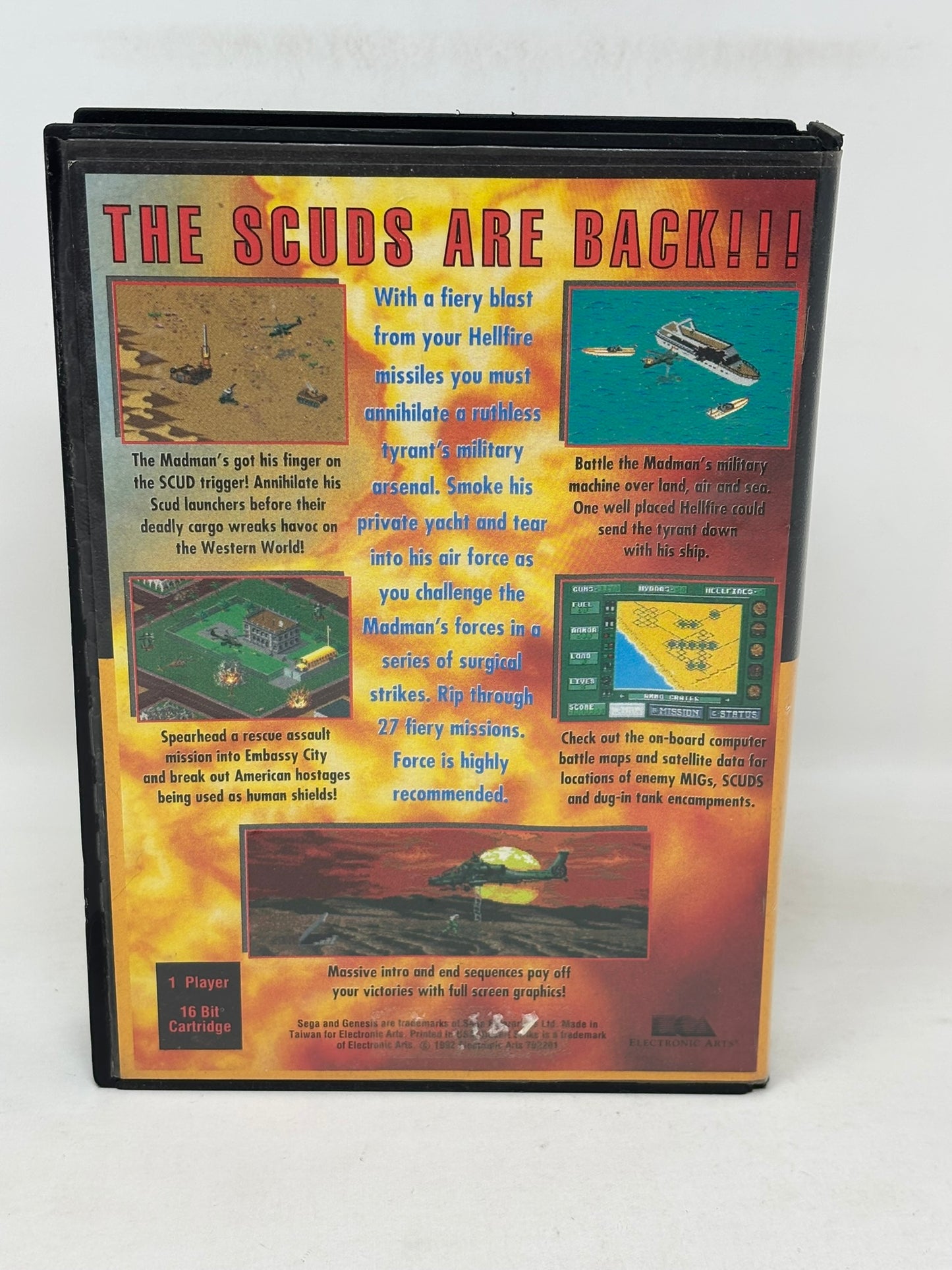 Sega Genesis - Desert Strike Return to the Gulf - Complete