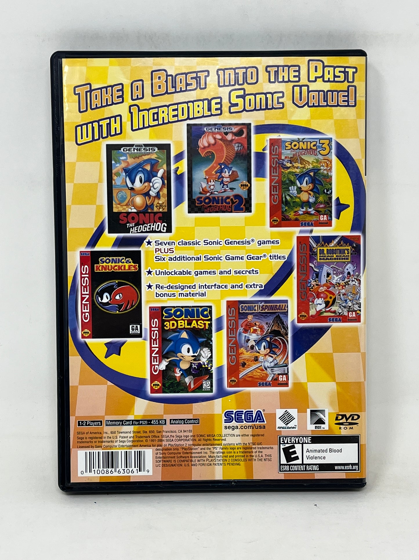 Sony PlayStation 2 - Sonic Mega Collection Plus - Complete