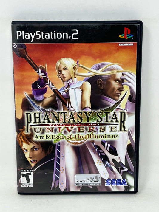 Sony PlayStation 2 - Phantasy Star Universe Ambition of Illuminus - Complete