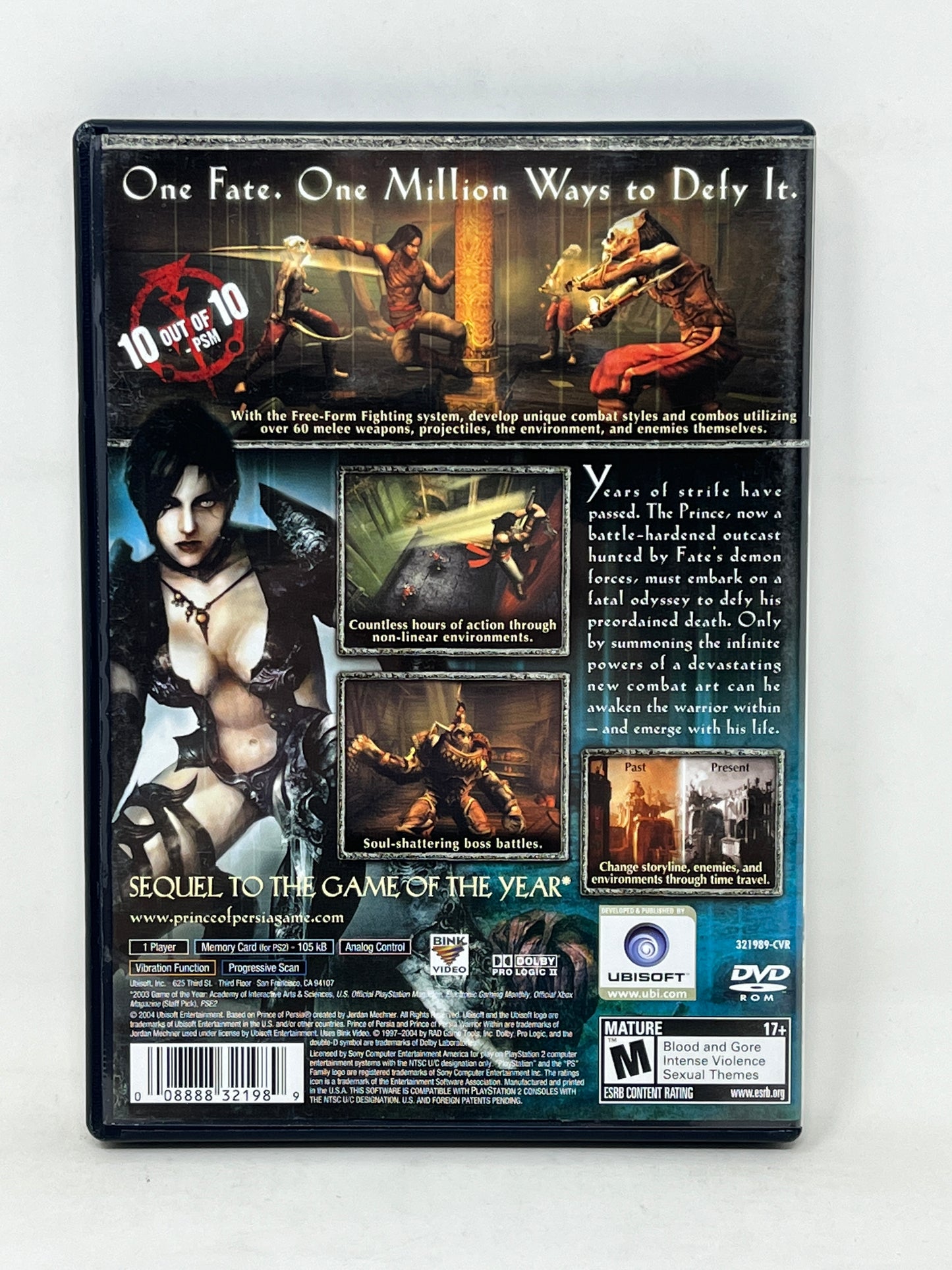 Sony PlayStation 2 - Prince of Persia Warrior Within - Complete