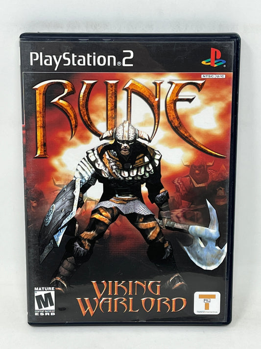 Sony PlayStation 2 - Rune Viking Warlord - Complete