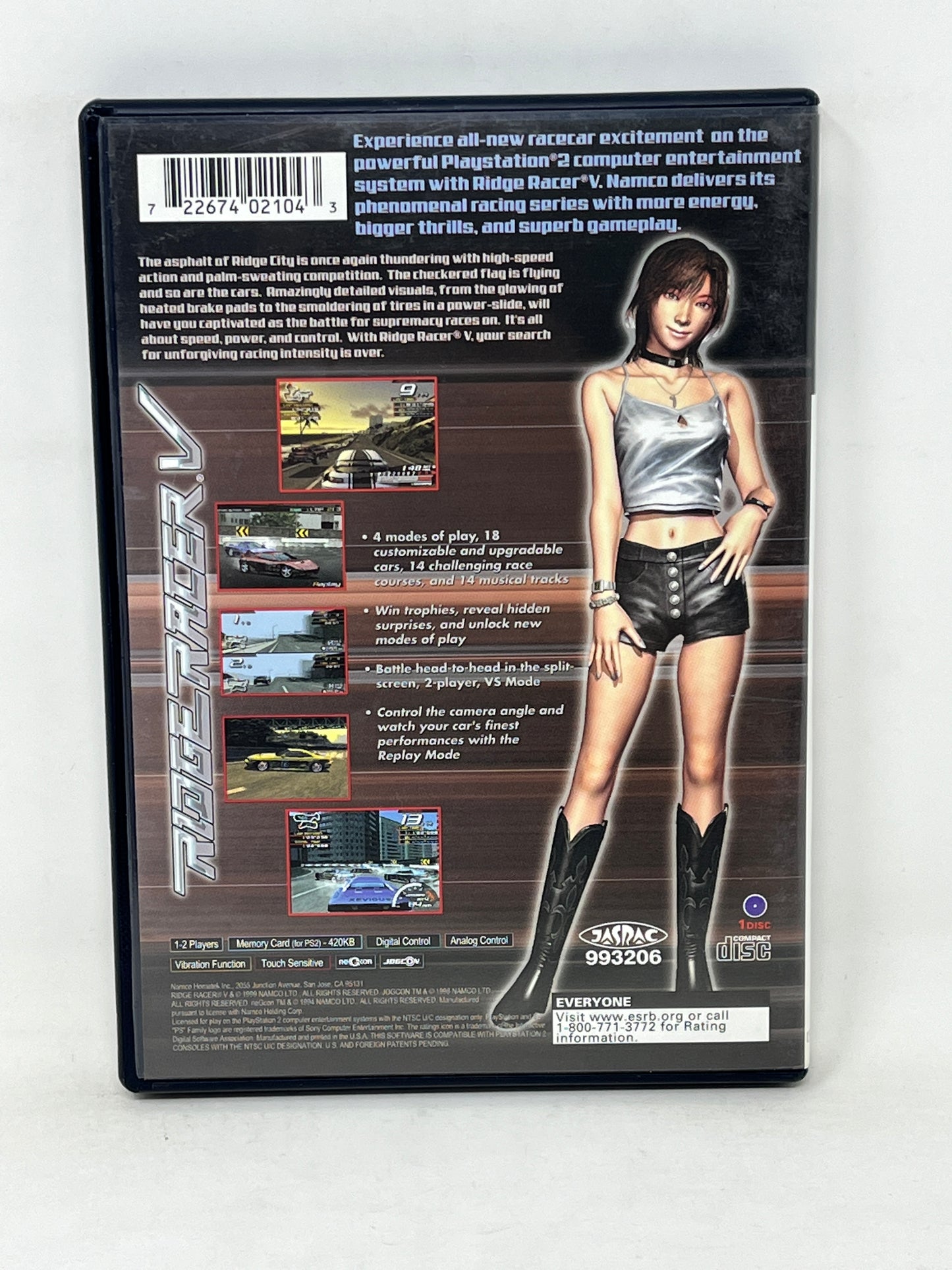 Sony PlayStation 2 - Ridge Racer V - Complete