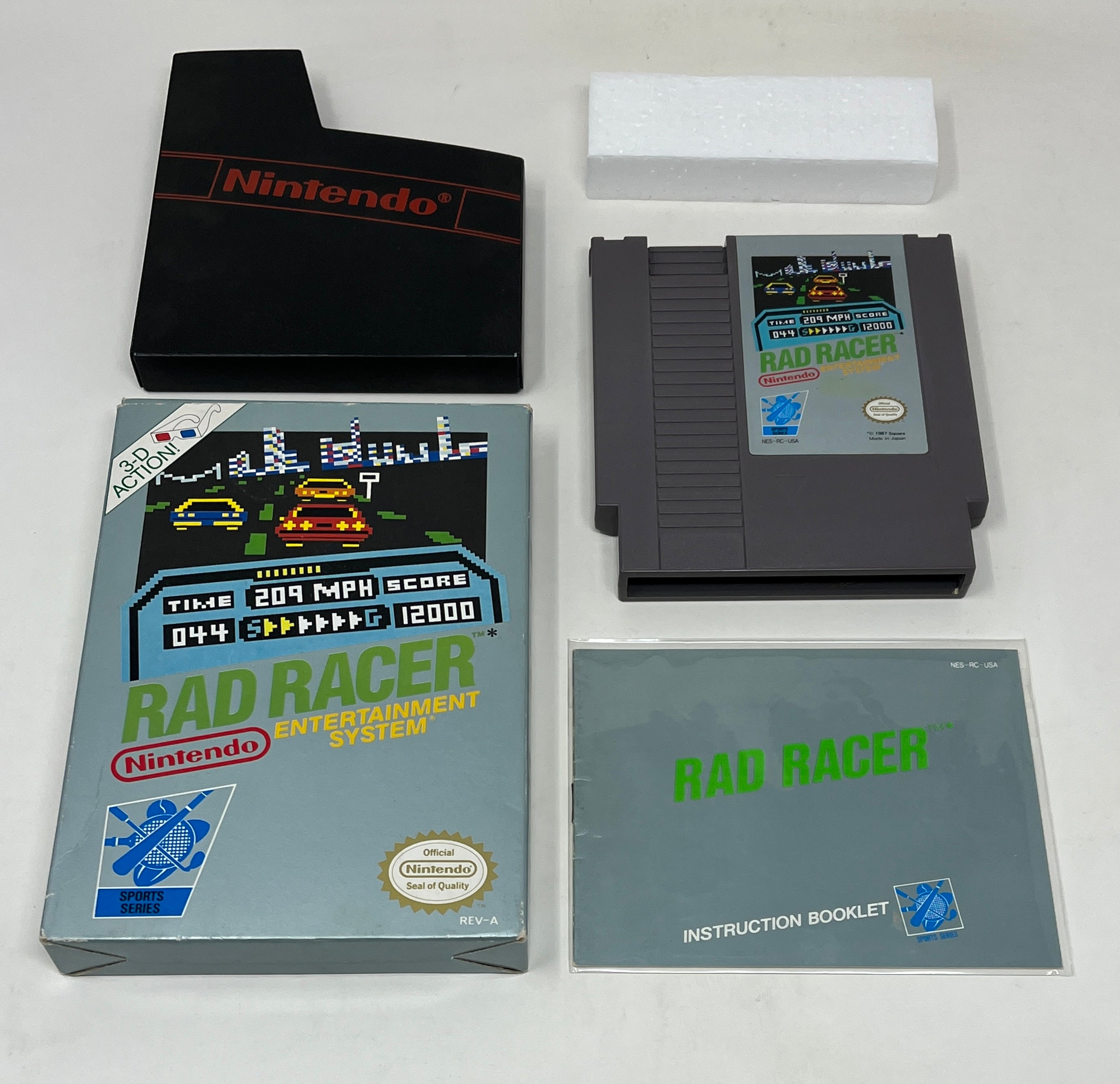 NES Nintendo - Rad Racer - Complete – The Generation X of America
