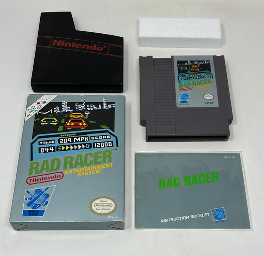 NES Nintendo - Rad Racer - Complete