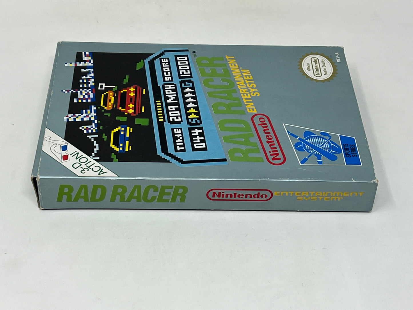 NES Nintendo - Rad Racer - Complete